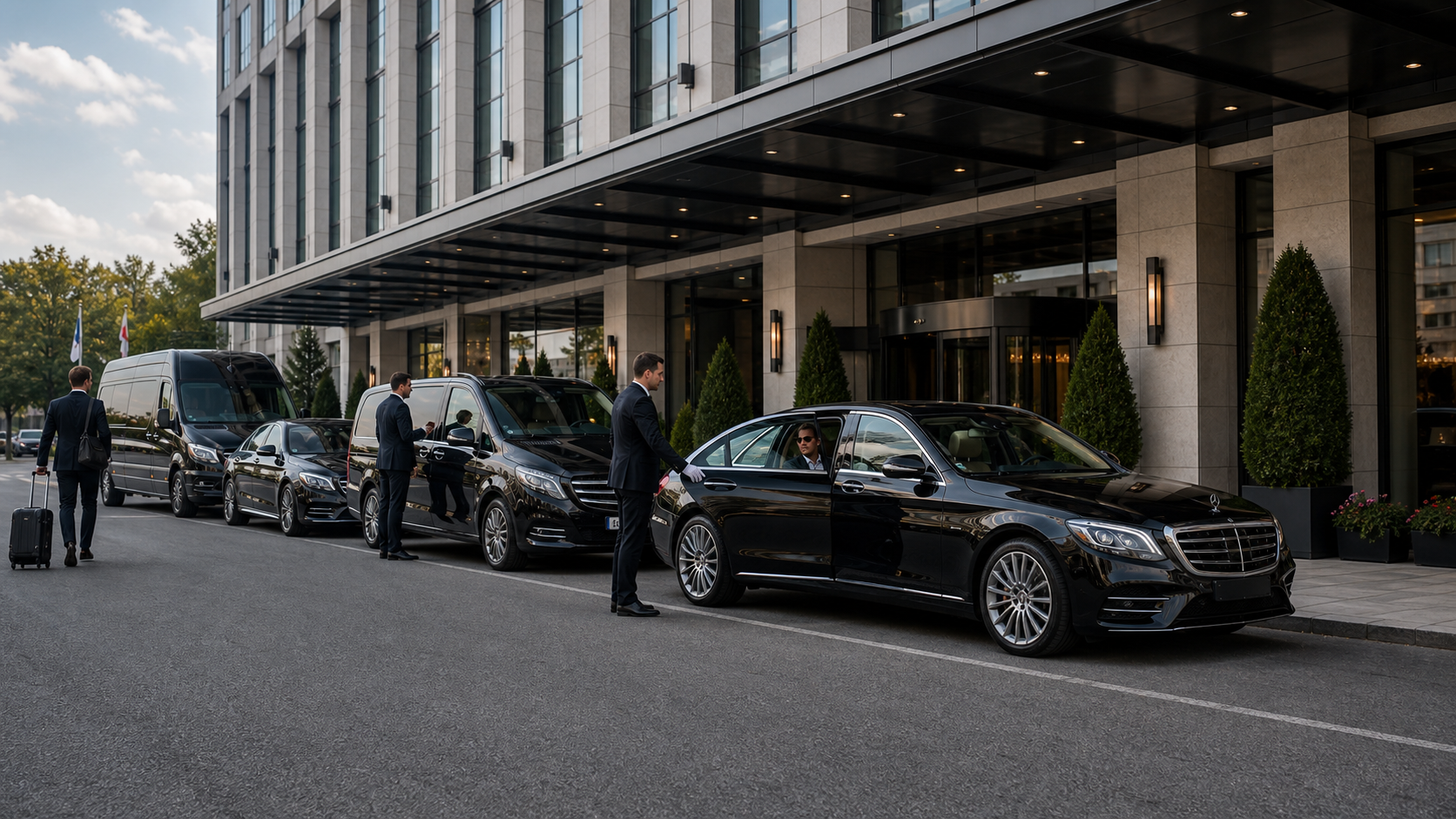 Executive chauffeur fleet