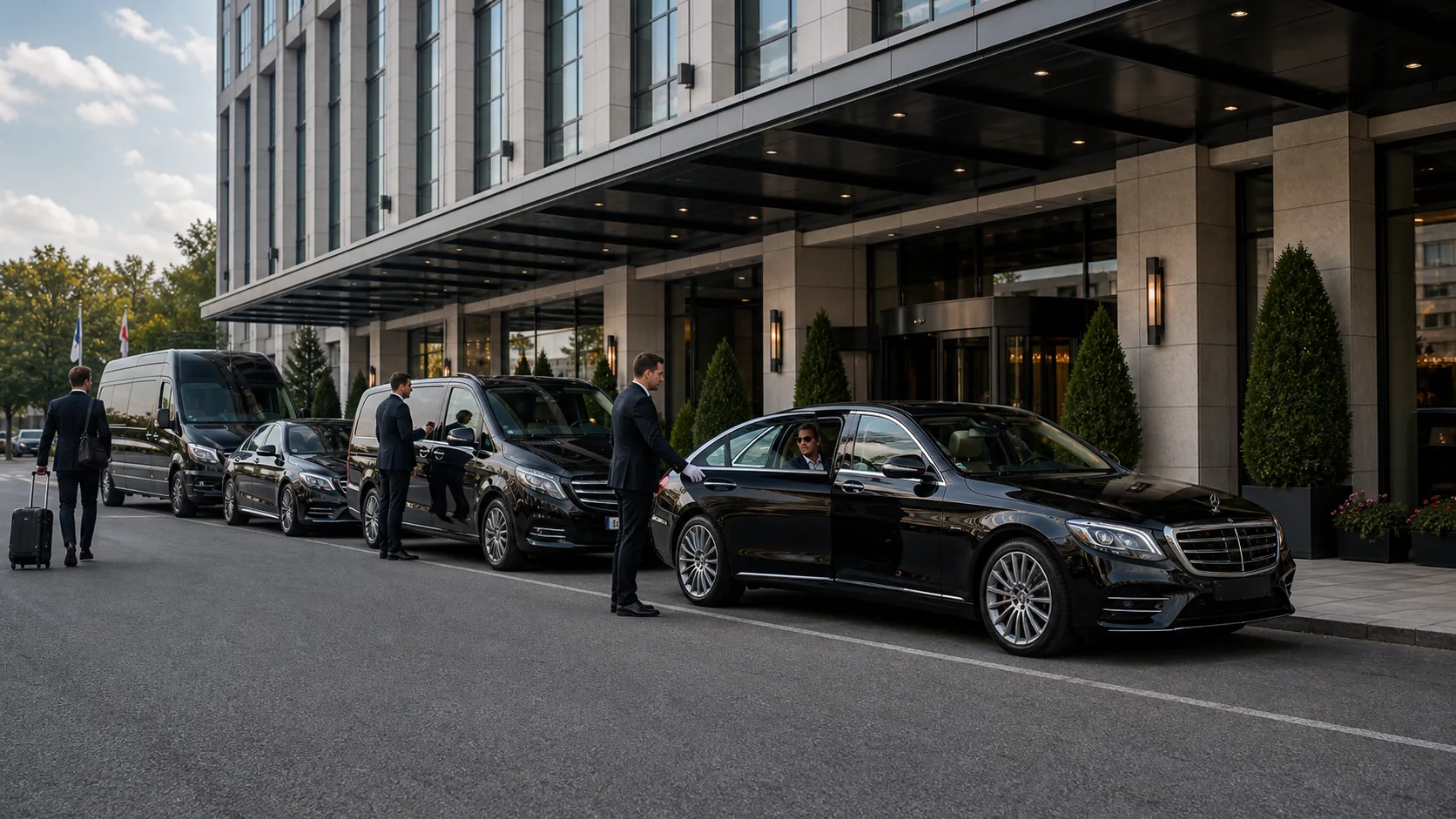 Executive chauffeur fleet